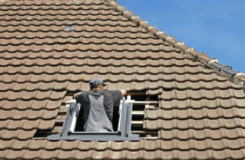 Pose de velux - Dry